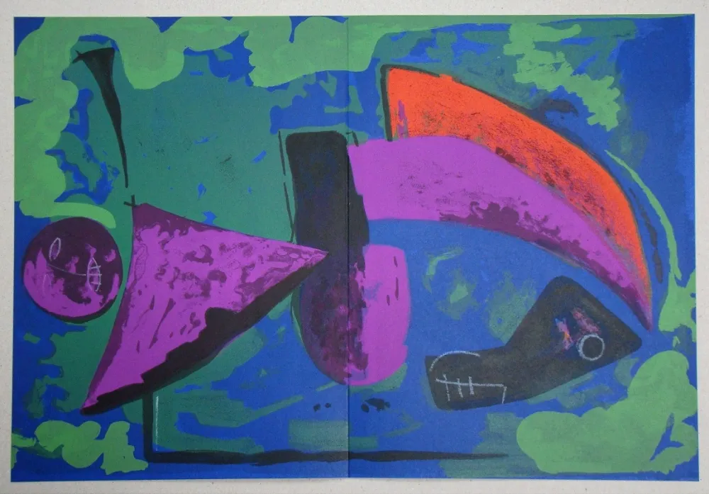 リトグラフ Marini - Guerrier