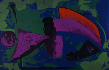 リトグラフ Marini - Guerrier, 1968