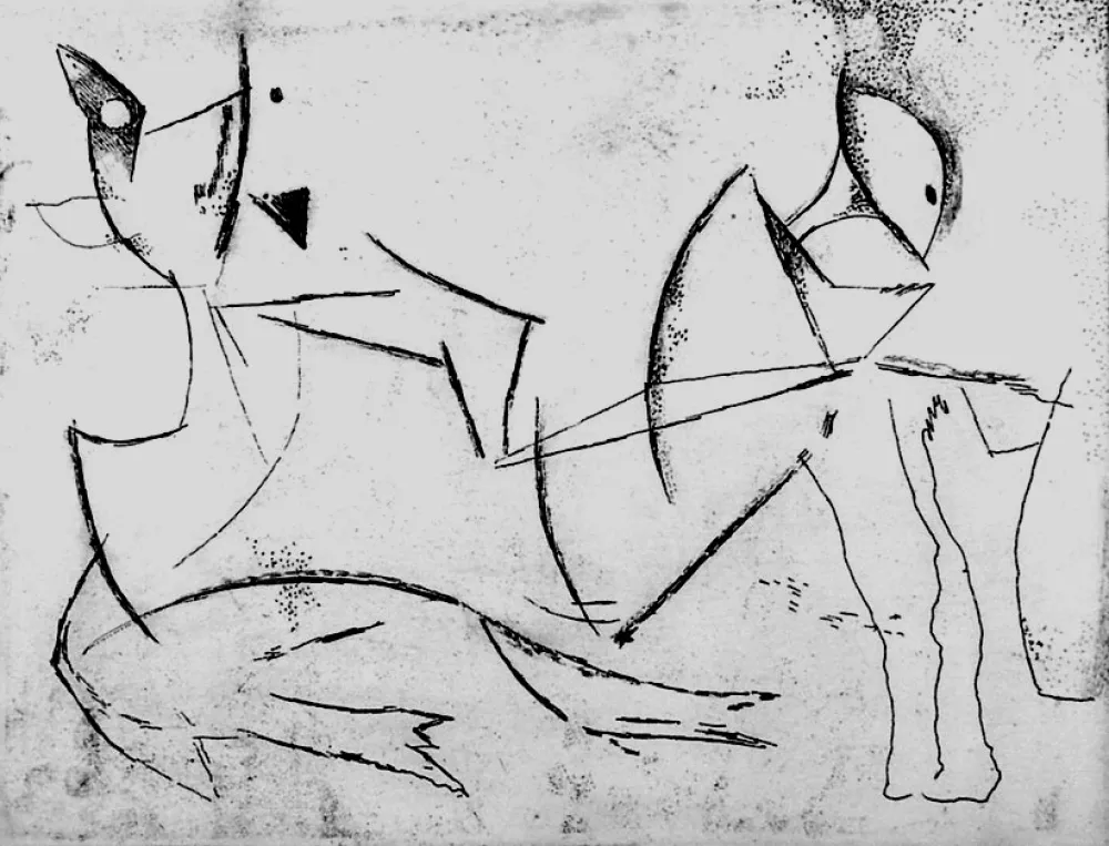 エッチング Marini - Guerriero