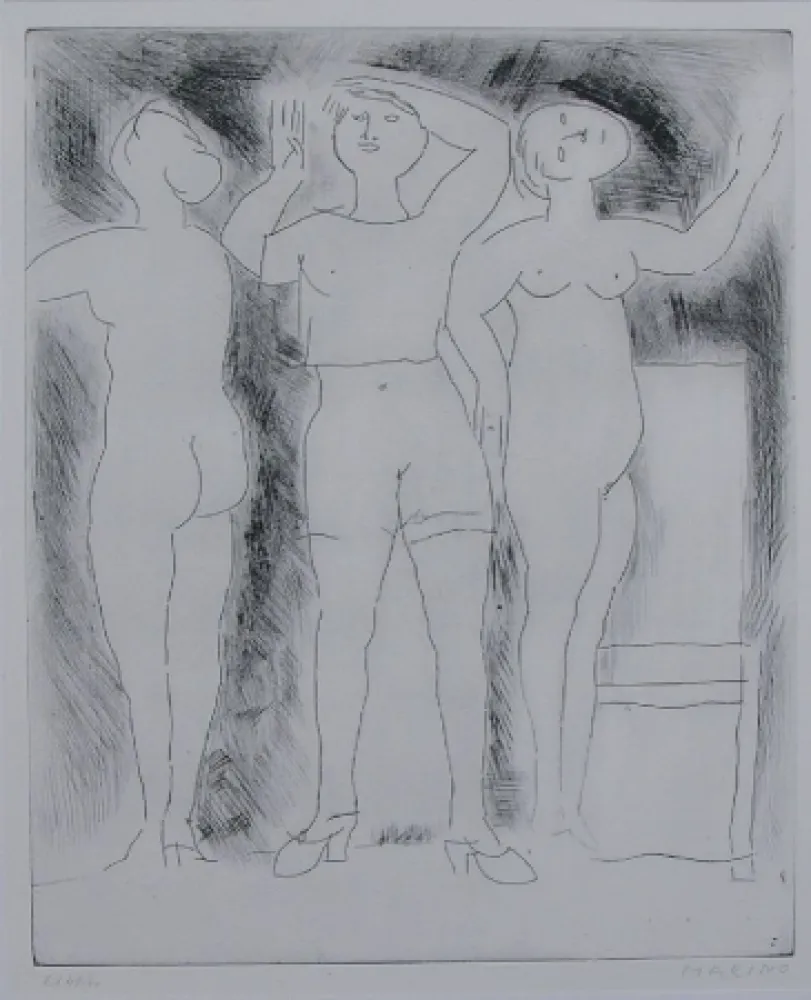 エッチング Marini - Idea della verginità