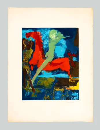 エッチングと　アクチアント Marini - Marino from Shakespeare I (Tav. VI)