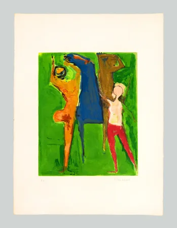 エッチングと　アクチアント Marini - Marino from Shakespeare I (Tav. VI)