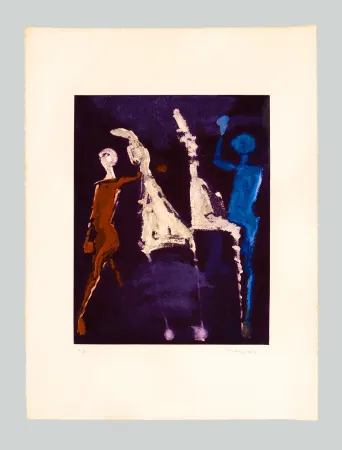 エッチングと　アクチアント Marini - Marino from Shakespeare (Tav. VIII)