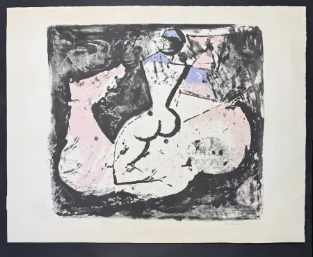 リトグラフ Marini - Marino Marini (1901–1980) - Cavallo e cavaliere - lithograph on paper - 1965
