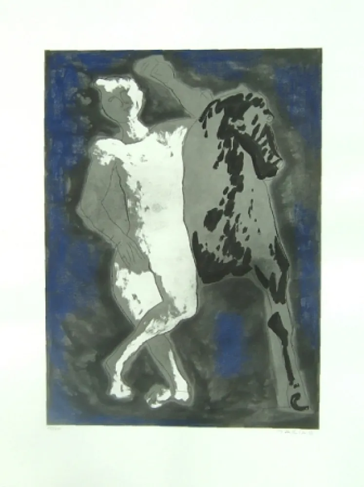 エッチングと　アクチアント Marini - Omaggio a Michelangelo