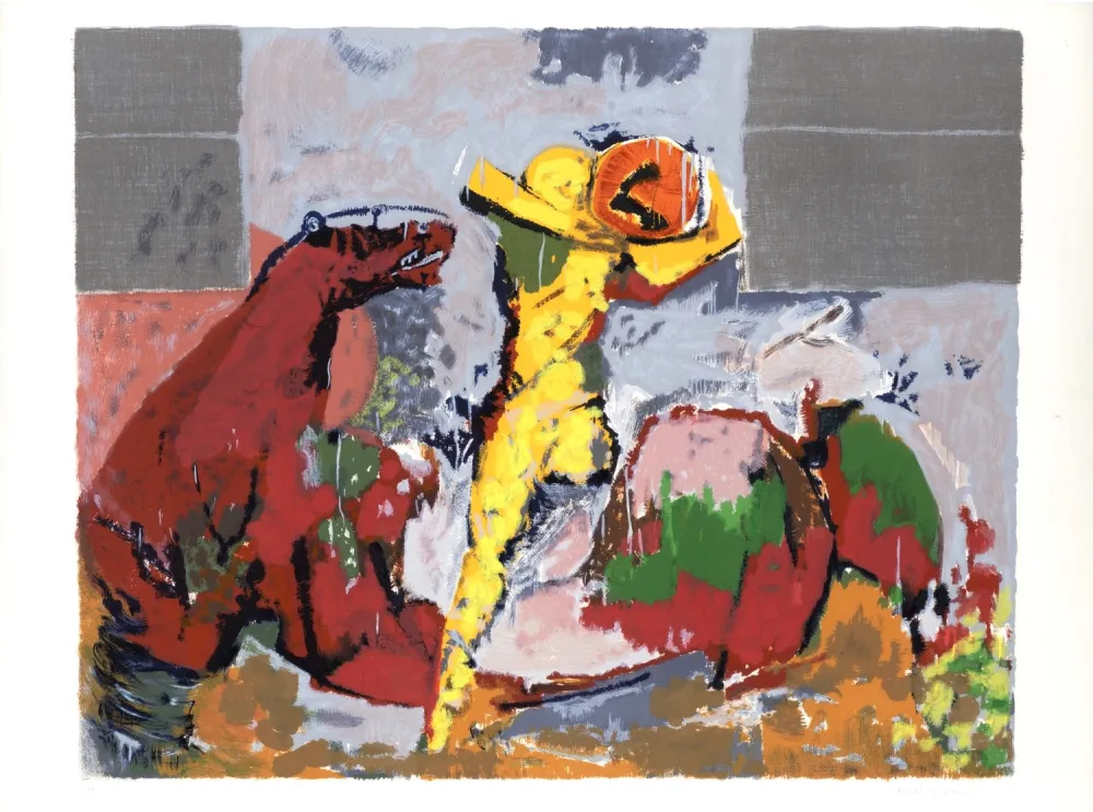 リトグラフ Marini - Orfeo