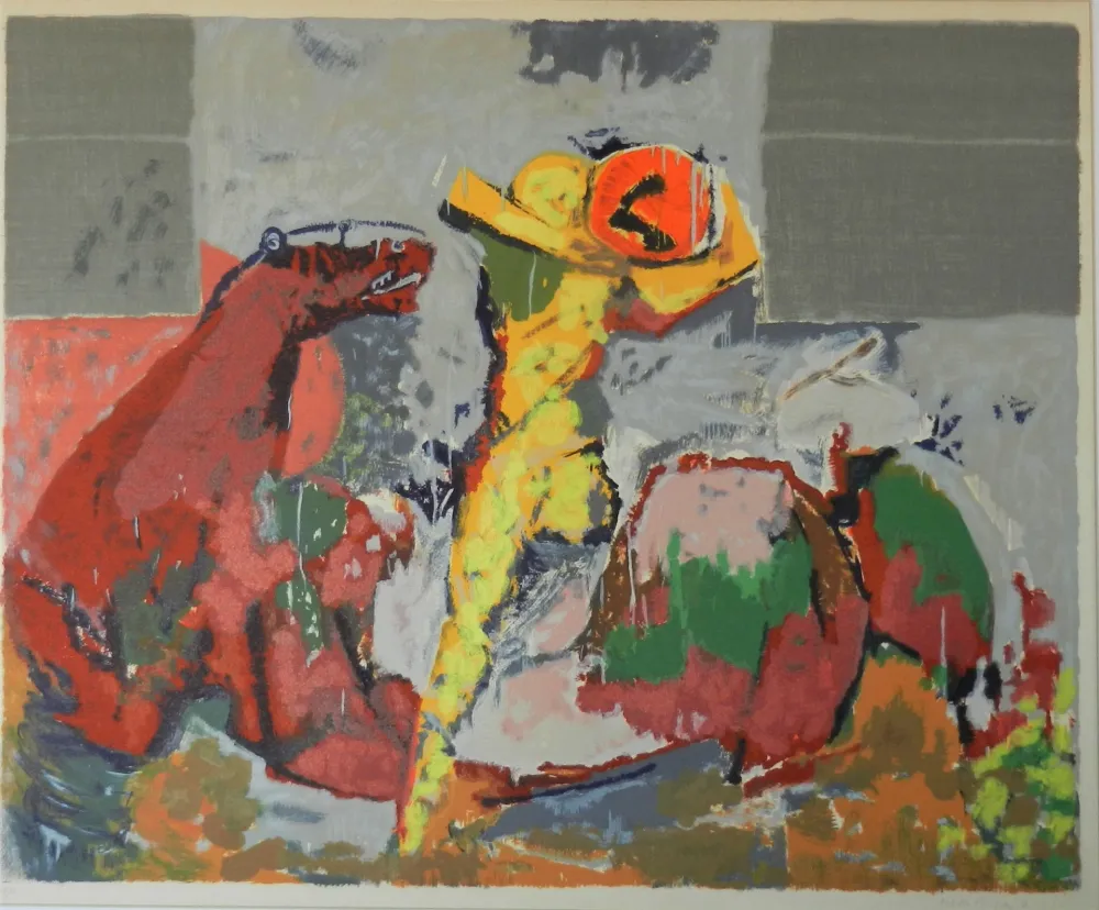 リトグラフ Marini - Orfeo