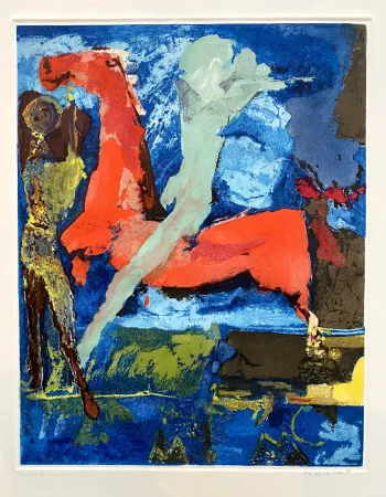 エッチングと　アクチアント Marini - Shakespeare I, Sheet VI