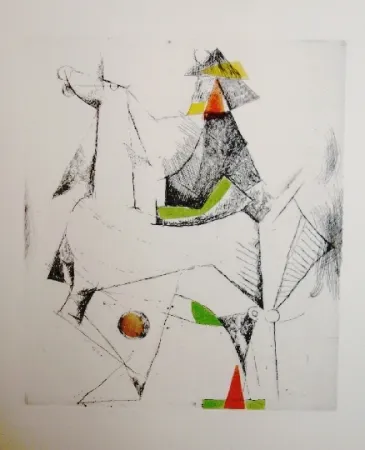 エッチングと　アクチアント Marini - Tout près de Marino 