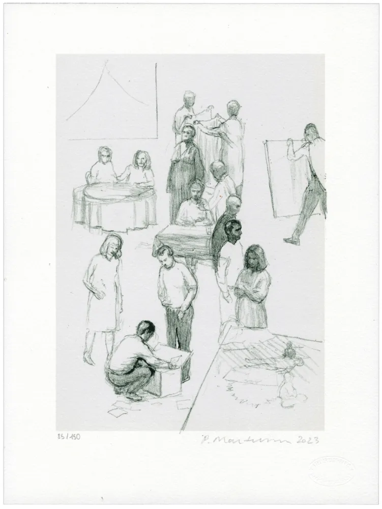 リトグラフ Martensen - Editions Petit #5