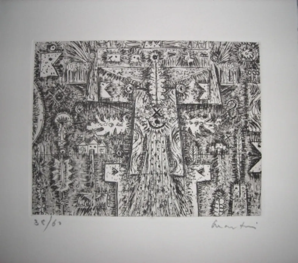 エッチング Martin - The international avant garde 2