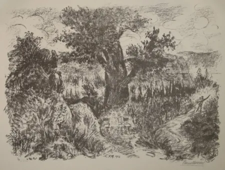 リトグラフ Masereel - (Das Alter)