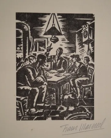 木版 Masereel - Emile Zola, Germinal