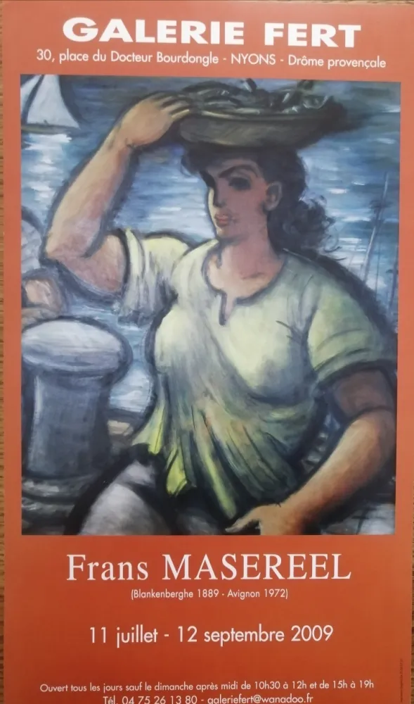 掲示 Masereel - Galerie Fert - 2009