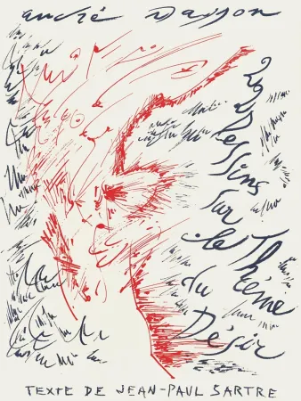 挿絵入り本 Masson - 22 dessins sur le thème du désir