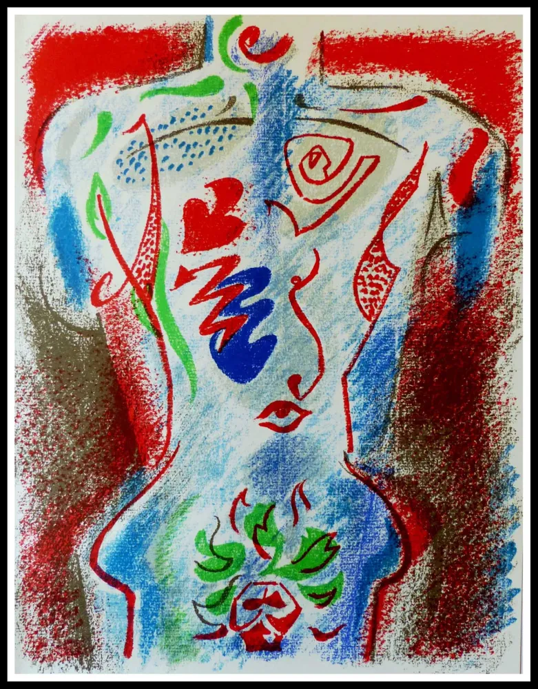 リトグラフ Masson - BUSTE