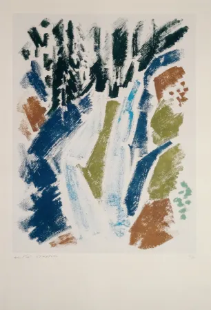 エッチング Masson - Cascade bleue