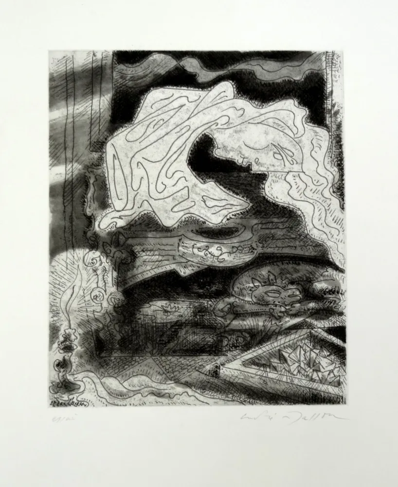 エッチング Masson - Chambre hantée