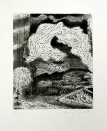 エッチング Masson - Chambre hantée