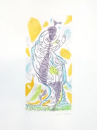 エッチング Masson - Charmeuses de papillons 