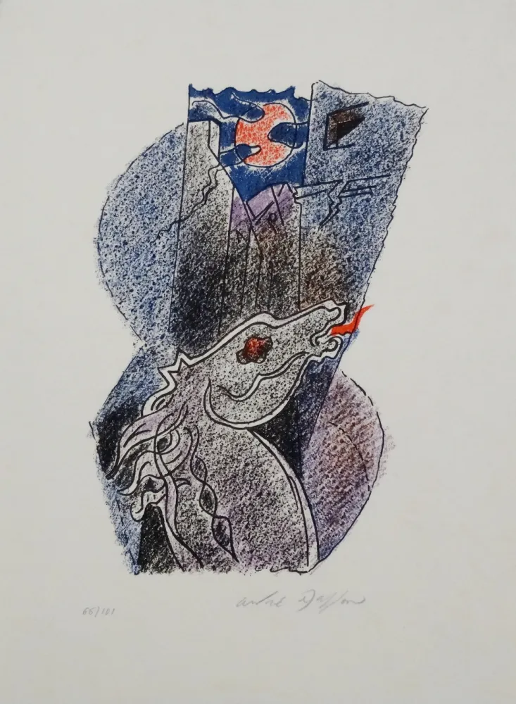 リトグラフ Masson - Cheval