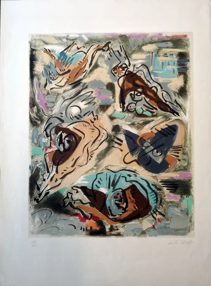 リトグラフ Masson - Composition 1