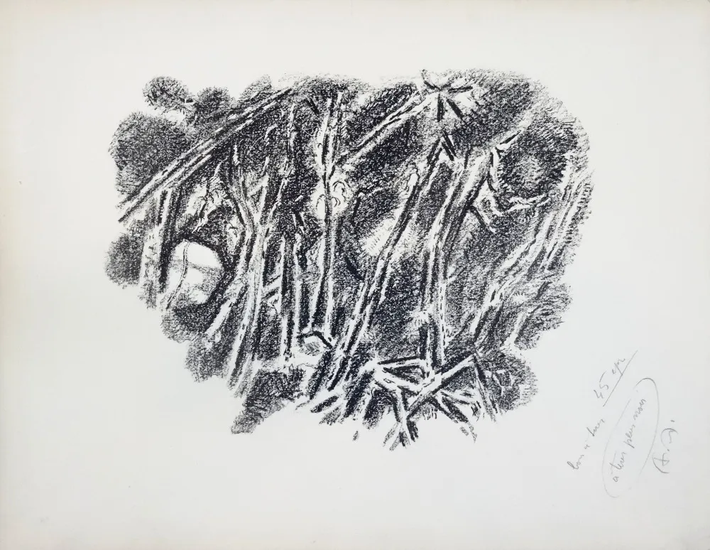 リトグラフ Masson - Composition