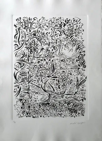 エッチング Masson - Composition 2