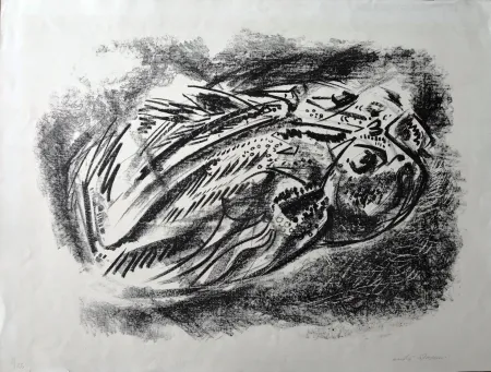 リトグラフ Masson - Composition 3