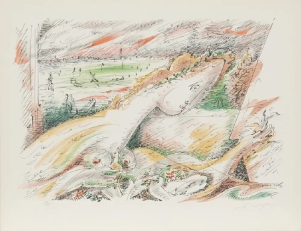 リトグラフ Masson - Dalia from Je Reve Portfolio