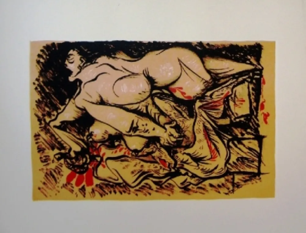 リトグラフ Masson - Dessins érotiques - 20 lithographies