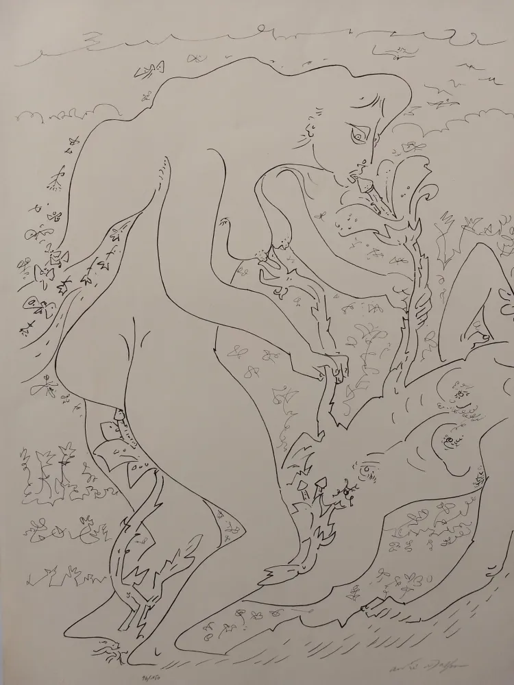 リトグラフ Masson - Erotic land