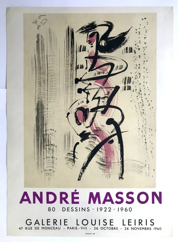 掲示 Masson - Galerie Louise Leiris