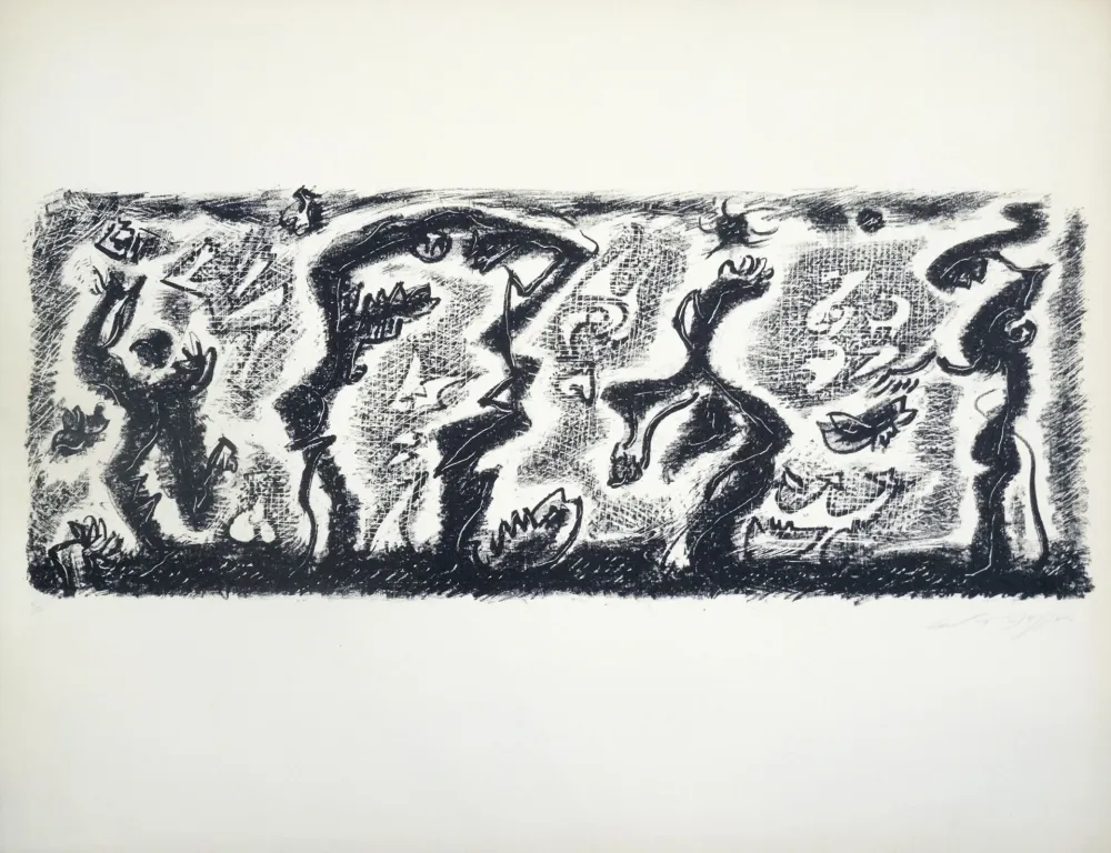 リトグラフ Masson - Jardins de Tantale