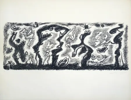 リトグラフ Masson - Jardins de Tantale