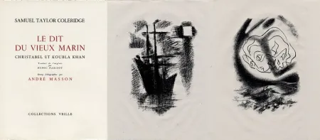 挿絵入り本 Masson - LA CHANSON DU VIEUX MARIN.24 lithographies originales.