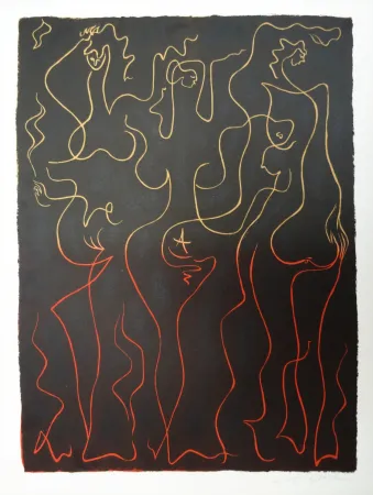 リトグラフ Masson - La danse