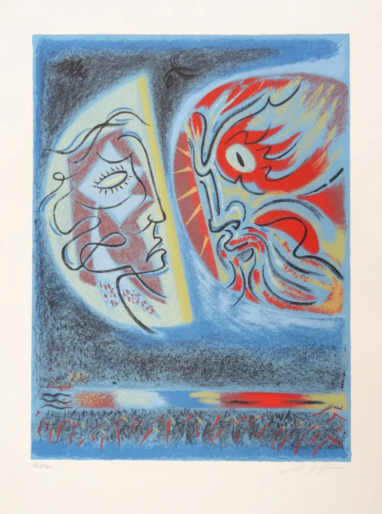 技術的なありません Masson - La lune et le soleil