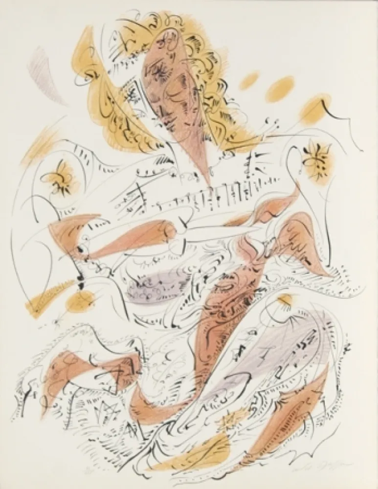 リトグラフ Masson - La Venitienne from Je Reve Portfolio