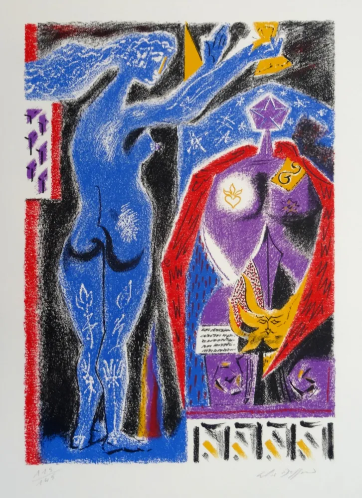 リトグラフ Masson - L'armure secrète