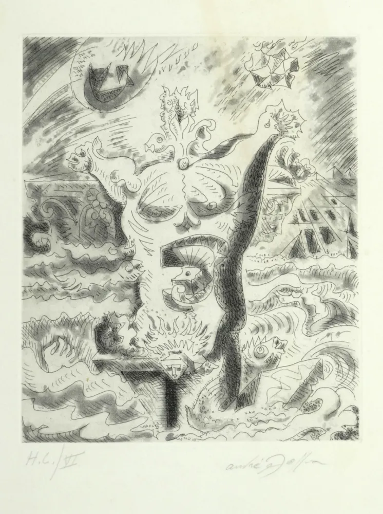 エッチング Masson - Le 7e chant