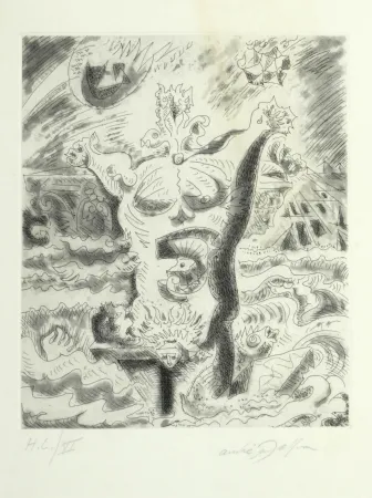 エッチング Masson - Le 7e chant