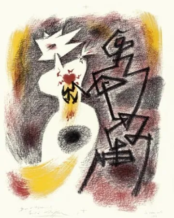 リトグラフ Masson - Le Coeur volé