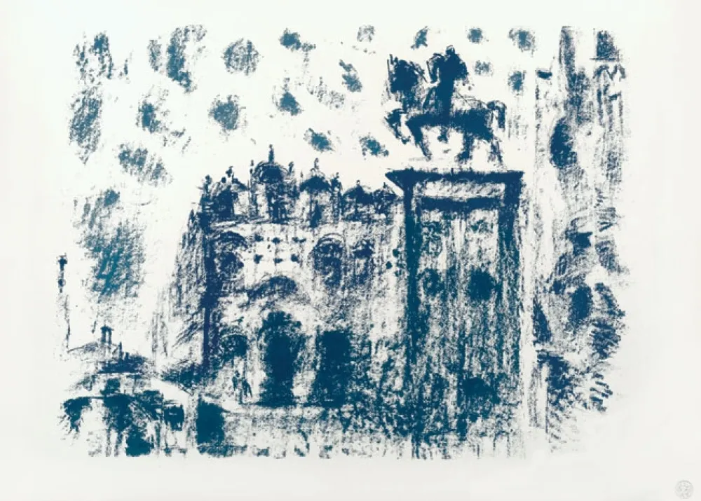 リトグラフ Masson - Le Colleone