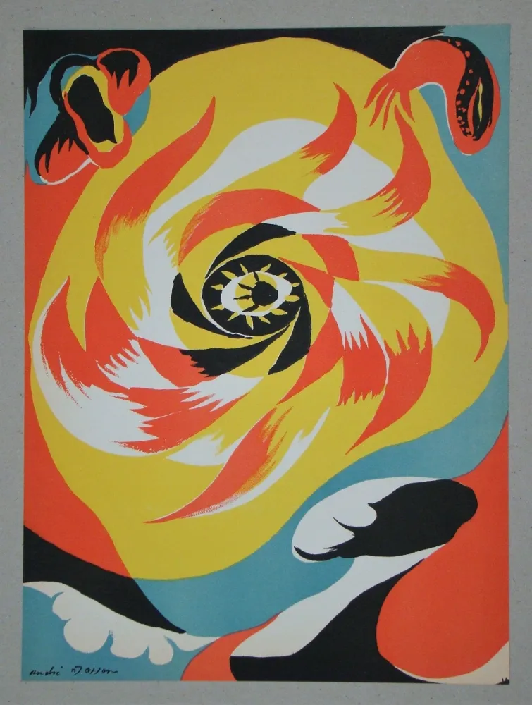 リトグラフ Masson - Le soleil