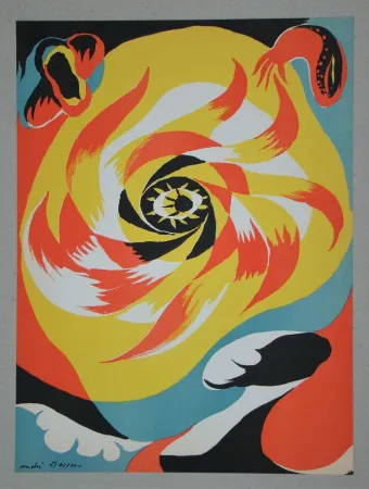 リトグラフ Masson - Le soleil