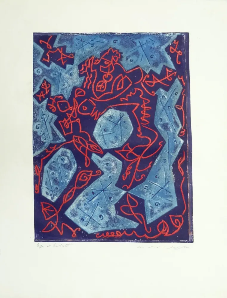 エッチング Masson - Les Hain-Teny