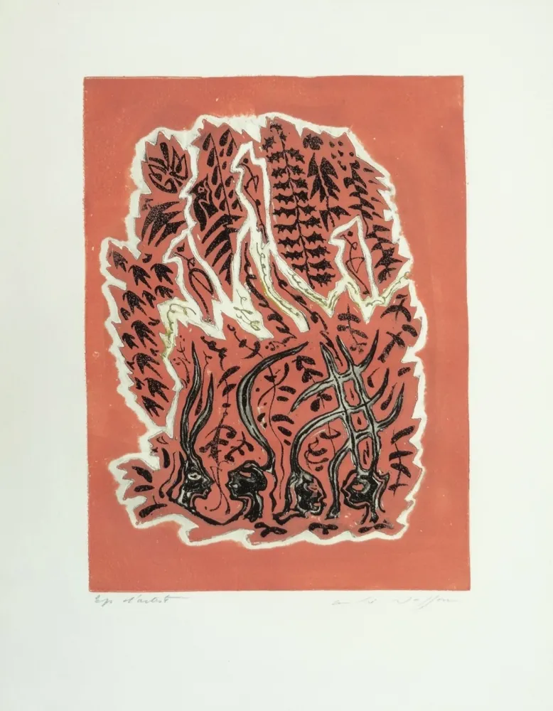 エッチング Masson - Les Hain-Teny