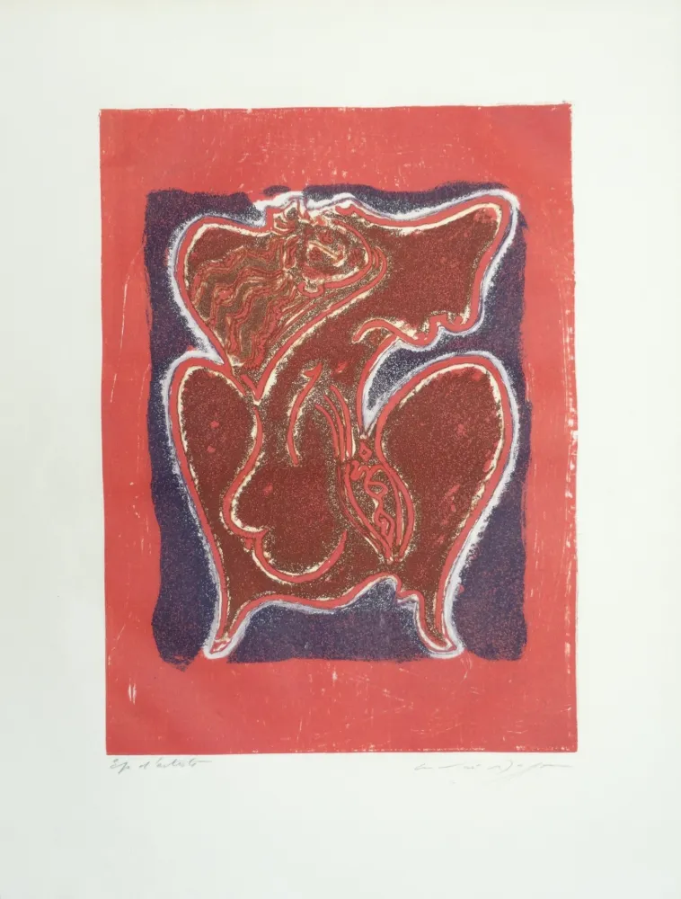 エッチング Masson - Les Hain-Teny