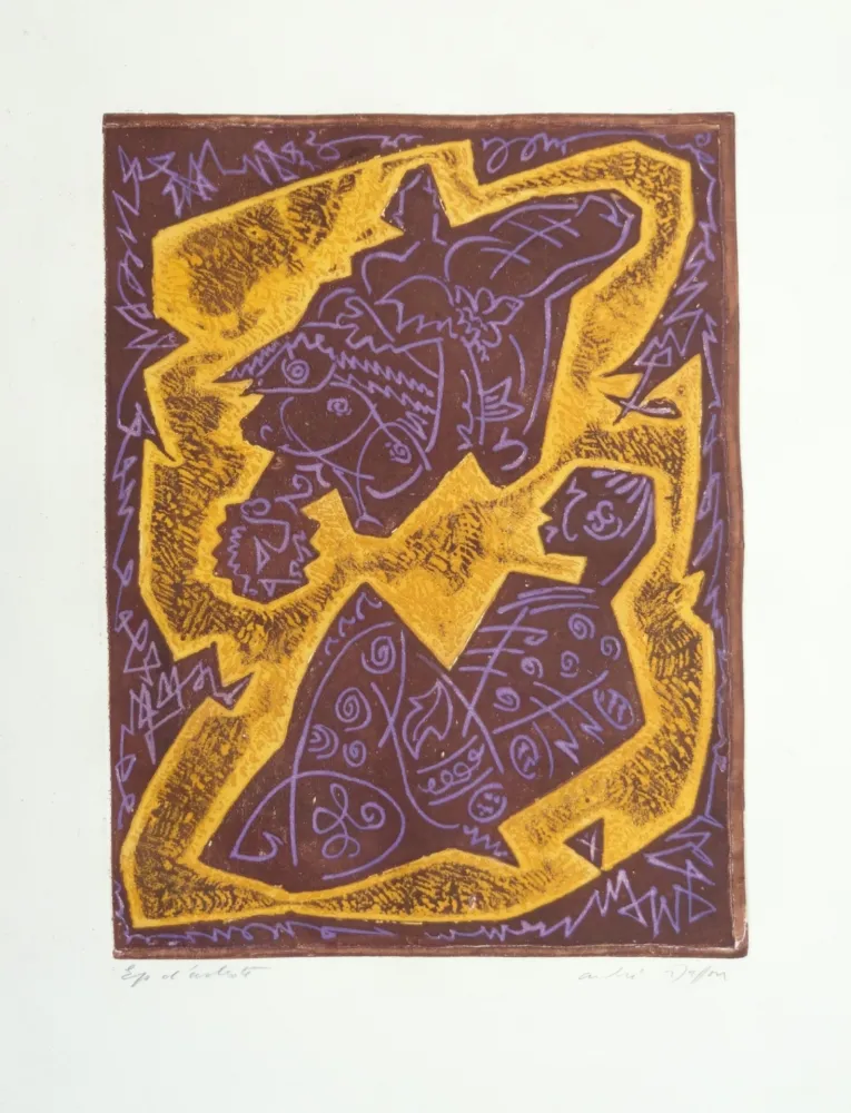 エッチング Masson - Les Hain-Teny